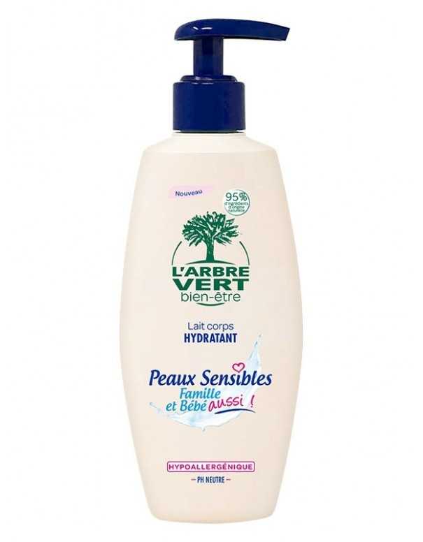 L'ARBRE VERT LAIT CORPS PEAUX SENSIBLE 250ML